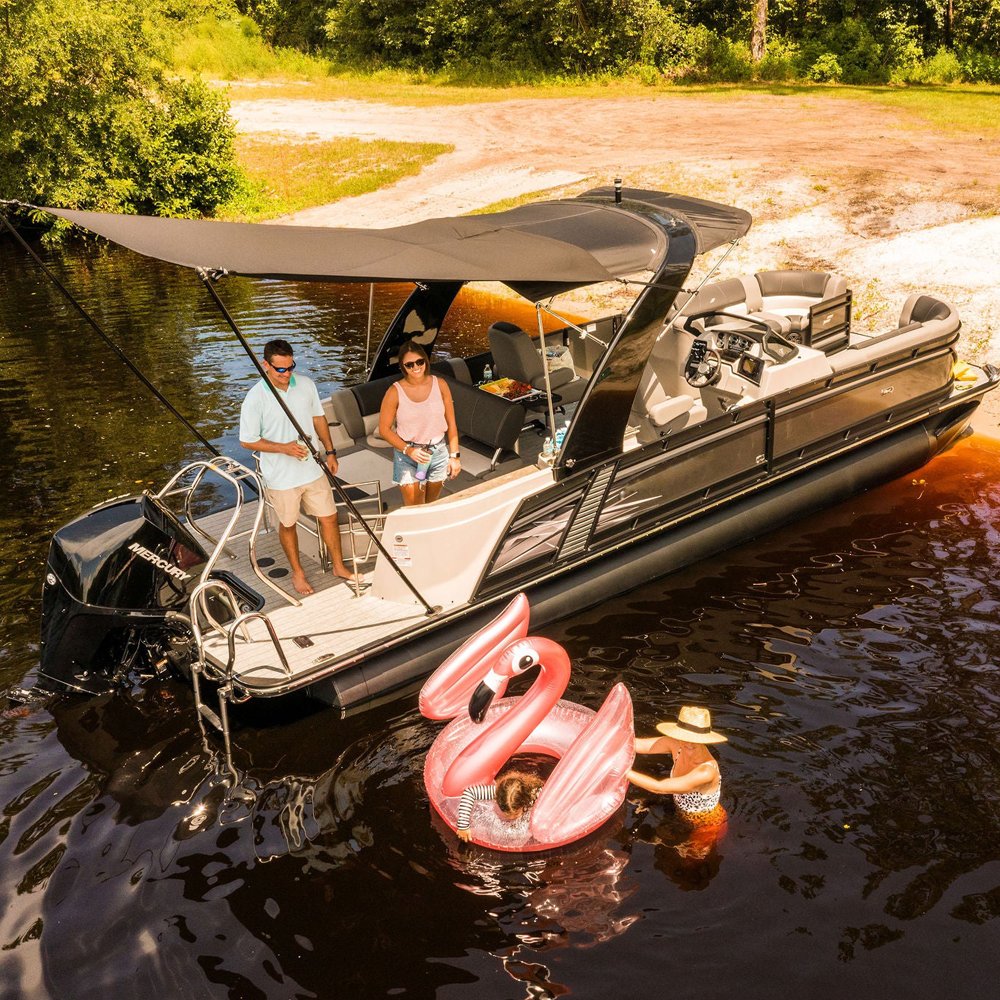 Kinocean 2024 Luxury Aluminium Rowing Boat PVC Pontoon Yacht Fiberglass Outboard Motors Sport Fishing Tent Lakes Outdoors